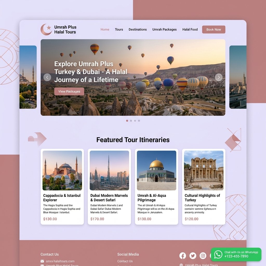 Sultan Halal Tour — Umroh Plus Turki & Dubai Lifestyle